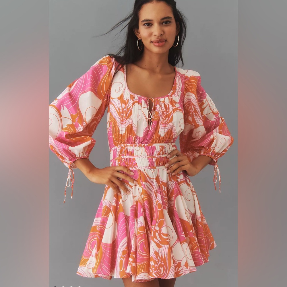 RHODE leona dress Anthropologie NWT